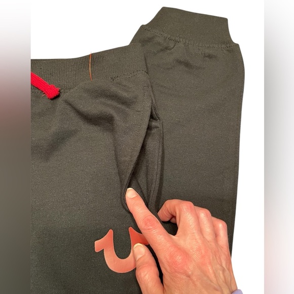 True Religion Black Sweat Pants/ Joggers Size L - Picture 5 of 7